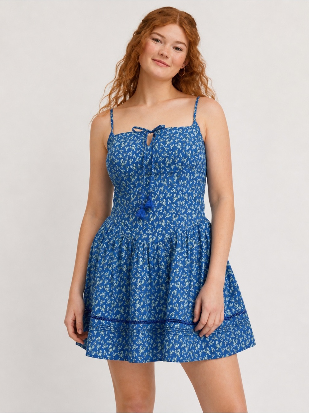 Roller Rabbit X Target  Floral Tie-Front Sundress size large